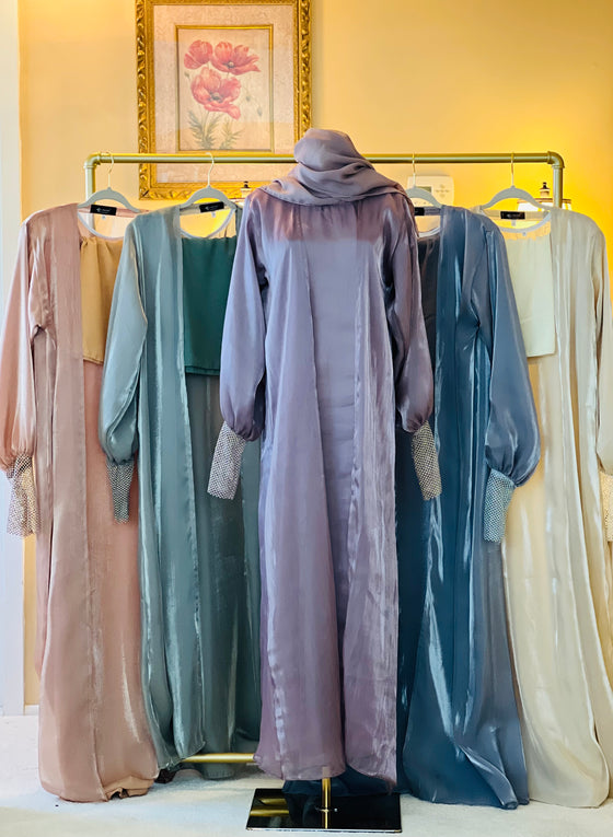 Plum Princess Abaya