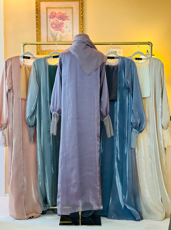 Plum Princess Abaya