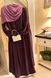 ZINNIA Plum Dress